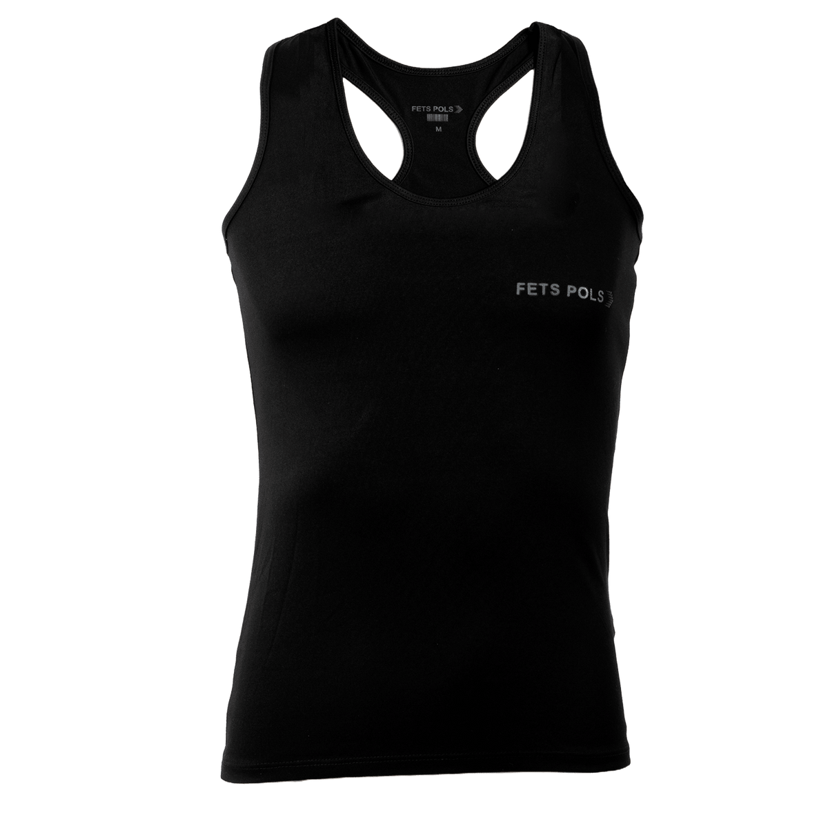 AITONA  Camiseta deporte tirantes negra – FETS POLS