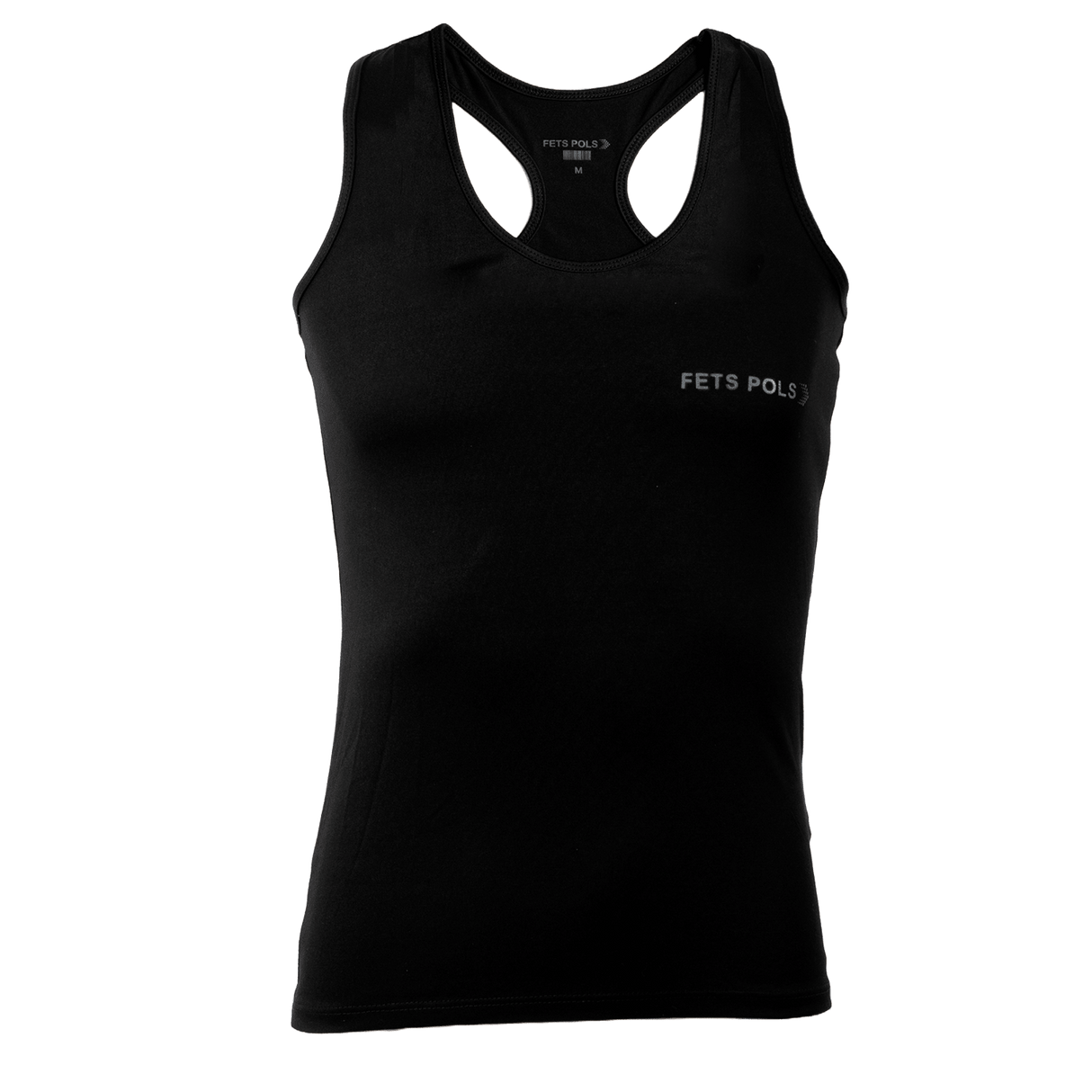 AITONA | Camiseta deporte tirantes negra