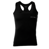 AITONA | Camiseta deporte tirantes negra