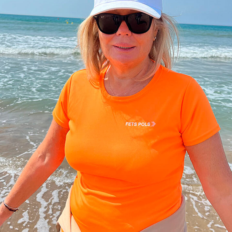 VIELHA | Camiseta deporte naranja